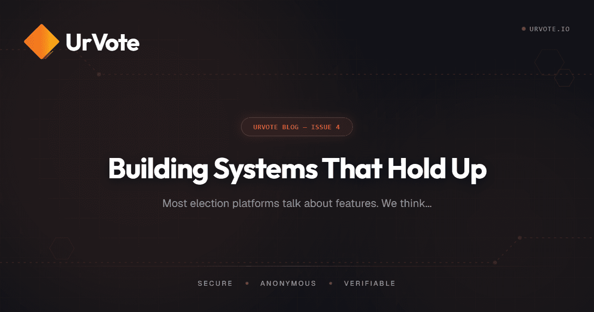 Building Systems That Hold Up
